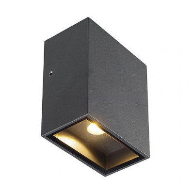 Applique Quad 1 XL, carrée, anthracite, LED, 1 x 3,2 W, 3 000 K
