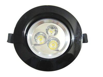 Downlight LED Power Alevil 3 x 1 W Blanc chaud