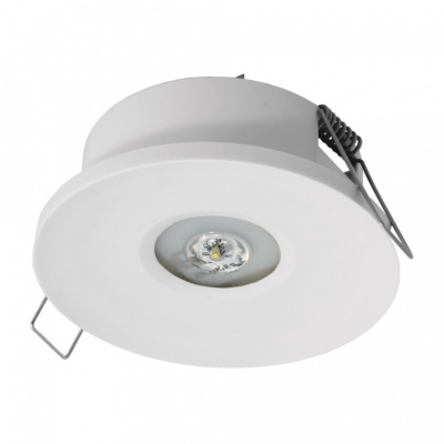 Oprawa Axp Ip65/20 Eco Led 1w Opt. Otwarta) 1h Jednozadaniowa Biała