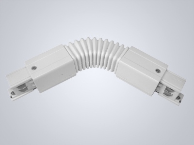 Connecteur de bus flexible triphasé blanc