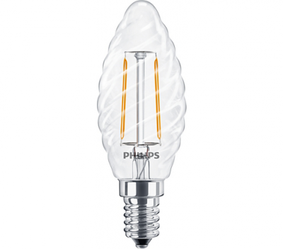 Bougie LED CLA ND 2-25 W ST35 E14 827 CL