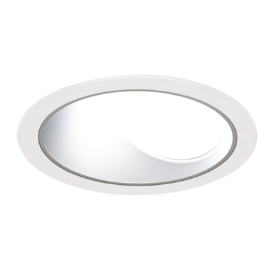 Luminaire downlight Lugstar Lb LED P/t Ed 2600lm/840 Ip20 70° As Blanc