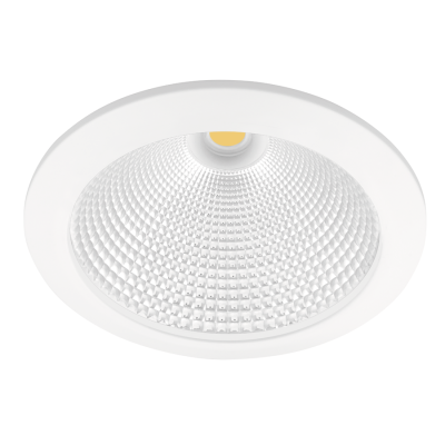 Luminaire downlight Bari Dl Led 155 15 W 1670 lm 830 RF Blanc Standard