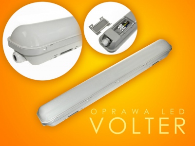 Luminaire LED Volter 40 W 120 cm 4 000 K IP65 Éclairage de secours