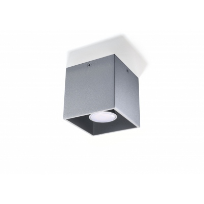 Plafonnier QUAD 1 Gris