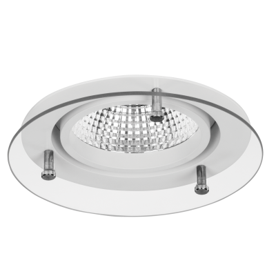 Luminaire downlight LUGSTAR DISTANCE PREMIUM LED p/t ED 2600lm/840 72° blanc blanc