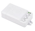 Czujnik Mikrofalowy 500w 360* Ip20 Prostokątny Biały 24vdc