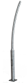 Poteau rond en acier 3 m