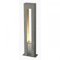Lampadaire ARROCK ARC Gu10, Granit, sel et poivre, Gu10, max. 35 W