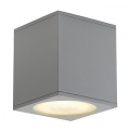 Plafonnier Big Theo ES111, gris argenté, max 75 W