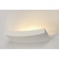 GL 102 CURVE, plâtre blanc, R7s 78 mm, max. 100 W