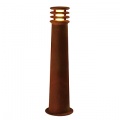 Lampe d'extérieur en fer rouillé 70