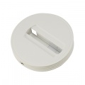 Auvent pour adaptateur 1P, gris argenté