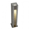 Ampoule de sol carrée Arrock Slot GU10 en granit GU10 4 W LED