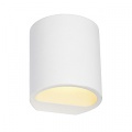 Applique Plastra, Gl 104 ronde, gypse blanc, G9, max. 42 W