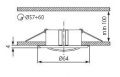 Spot de plafond CEL CTC-5519-C/M
