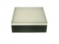Panneau Led Zadok Noir Argent 10w Dw