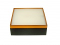 Panneau LED Zadok Noir Or 10 W DW