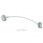 Nouvelle ampoule Myra Display Curve, gris argenté, GU10, max. 50 W, IP55