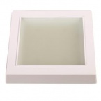 Plafonnier LED 6W, 350 lm carré