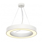 Medo Ring 60, lampe suspendue, blanche, LED