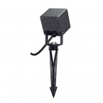 Petit spot LED carré, anthracite, 6 W, 3 000 K