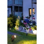 Petit spot LED carré, anthracite, 6 W, 3 000 K