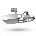 Projecteur sur rail FUSIO S41H, max. 45 W, argent