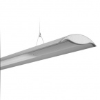 Oprawa wisząca CAVO 214, 2 x 14W, źródło T5, tworzywo szt srebrny