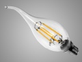 Ampoule LED à filament B Ca35 E14 4 W 2 200 K