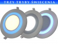 Downlight LED Power Easy 4 W + 2 W DW + bleu