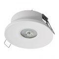 Oprawa Axp Ip65/20 Eco Led 1w Opt. Otwarta) 3h Jednozadaniowa Biała