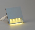 Éclairage d'escalier Alx LED aluminium argent blanc chaud
