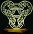 Lampe décorative Raggio Wire P10-xP001 (acrylique)