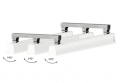 Lot de 3 supports LED Matrius gris