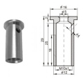 Support de plafond pour câbles 16/25 MO, NIKLOW., ET-157-08 (jeu de 100 pièces)
