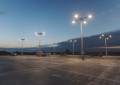 Projecteur LED 150 W/4 000 K IP65 Noir Asymétrique