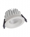 Spot LED Fix 8 W/4 000 K IP44 Blanc Dim.