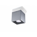 Plafonnier QUAD 1 Gris