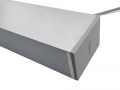 Luminaire LED Peyton 40 W WW 1176 x 67 x 90 mm Argenté