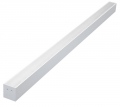 Luminaire linéaire Qualis 112 cm 30 W 4 K abat-jour blanc PC Micro