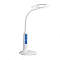 Lampa biurkowa LED 7W z wyświetlaczem LED biała